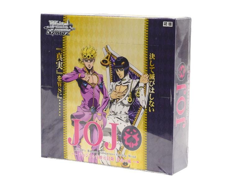 Weiss Schwarz Jojo's Bizarre Adventure Golden Wind Booster Box Hello Japan Weiss Schwarz Jojo's Bizarre Adventure Golden Wind Booster Box Hello Japan