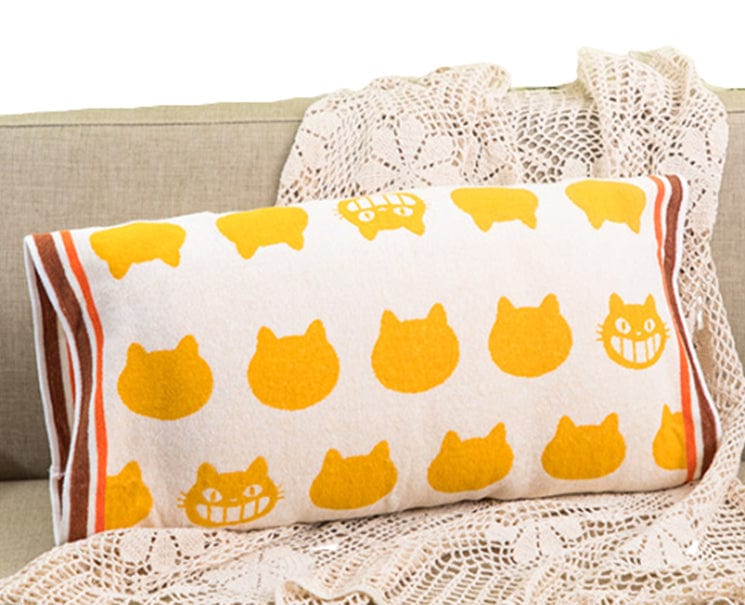 Studio Ghibli Totoro: Cat Bus Pillow Cover