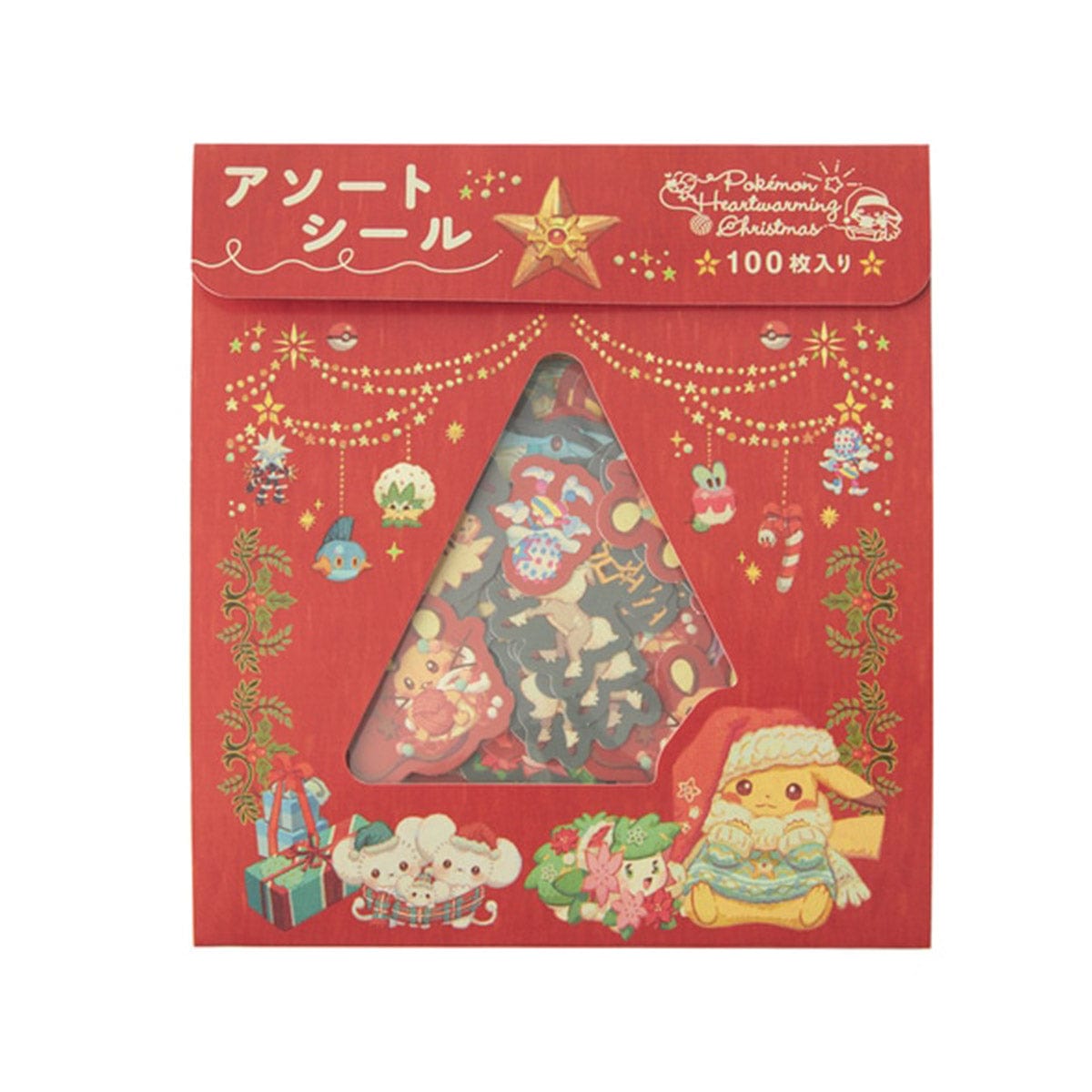 Pokemon Heartwarming Christmas Assorted Stickers – Hello Japan