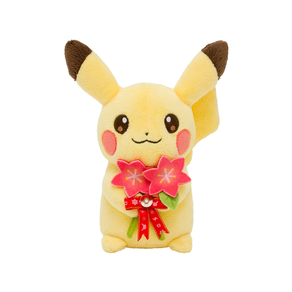 Pokemon Pikachu and Gracidea's Flower Plushie Medium