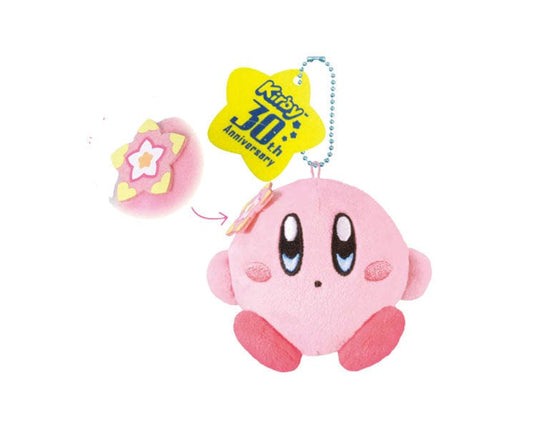 Kirby 30Th Anniversary Keychain Mascot: Flower Kirby