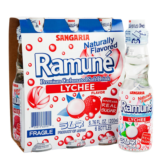 Refreshing Zest: Exploring the Exotic Flavor of Lychee Ramune