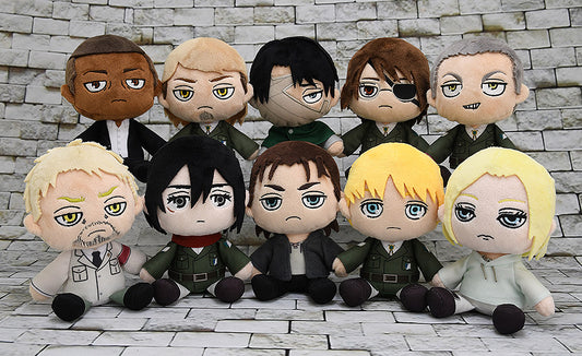 Unleashing the Titans: Snuggle Up with the Hottest Attack on Titan Plushies!