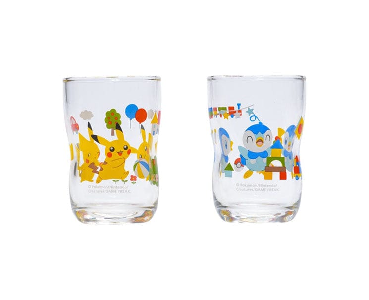 Pokemon: Pikachu X Piplup Glass Set