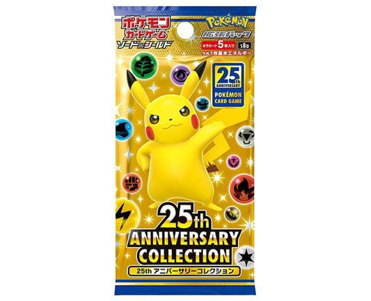 Pokemon Cards 25Th Anniversary Collection Single Pack