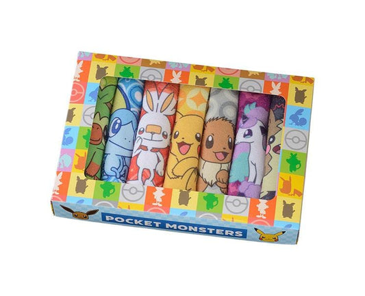 Pokemon Towels 7 Day Set