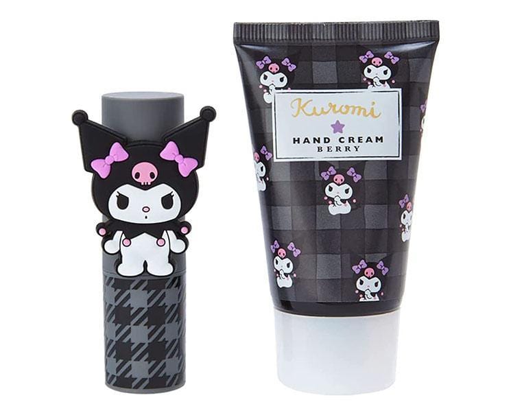 Kuromi Lip Balm & Hand Cream Berry Set