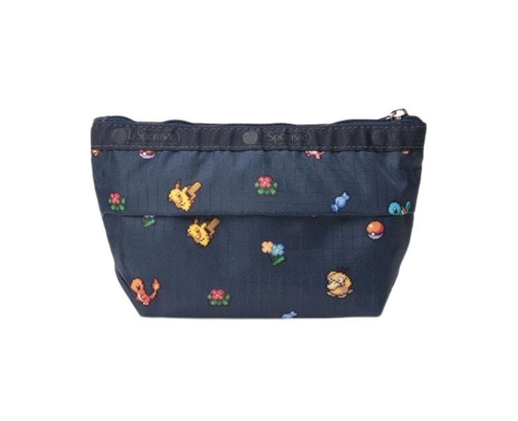 Lesportsac X Pokemon Cosmetic Pouch: Pokemon & Flowers