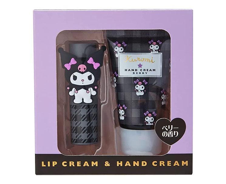 Kuromi Lip Balm & Hand Cream Berry Set