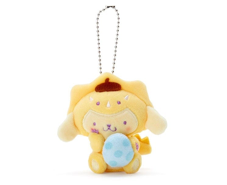 Sanrio Dinosaur: Pompompurin Plush Keychain