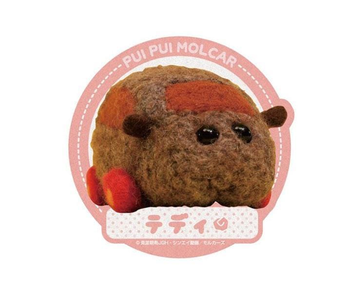 Pui Pui Molcar Travel Sticker: Teddy