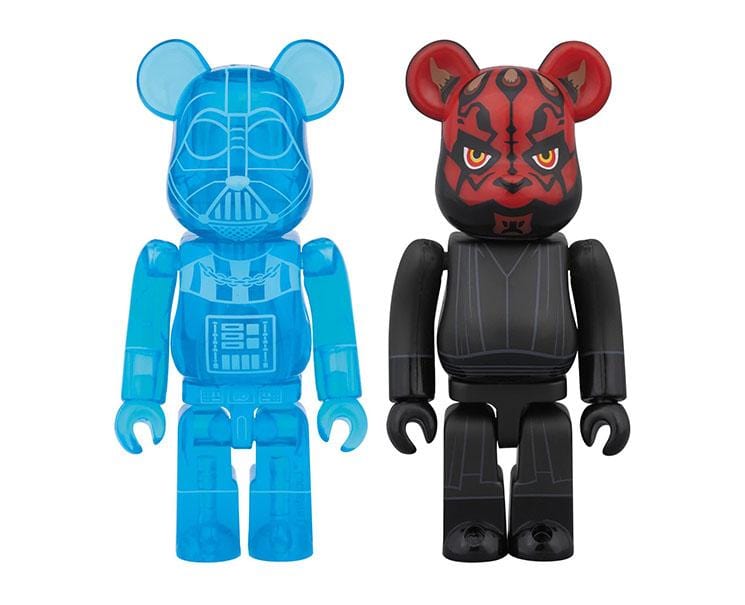 Star Wars X Bearbrick: Darth Maul & Darth Vader (Holographic) 100%