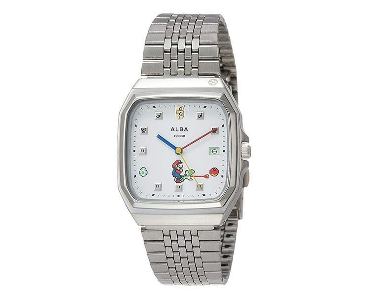 Super Mario World X Alba Silver Watch