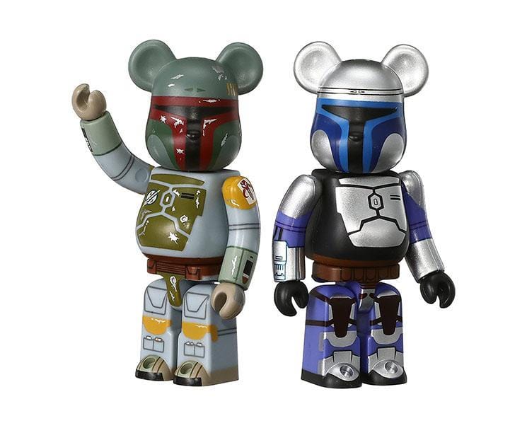 Star Wars X Bearbrick: Jango Fett & Boba Fett 100%