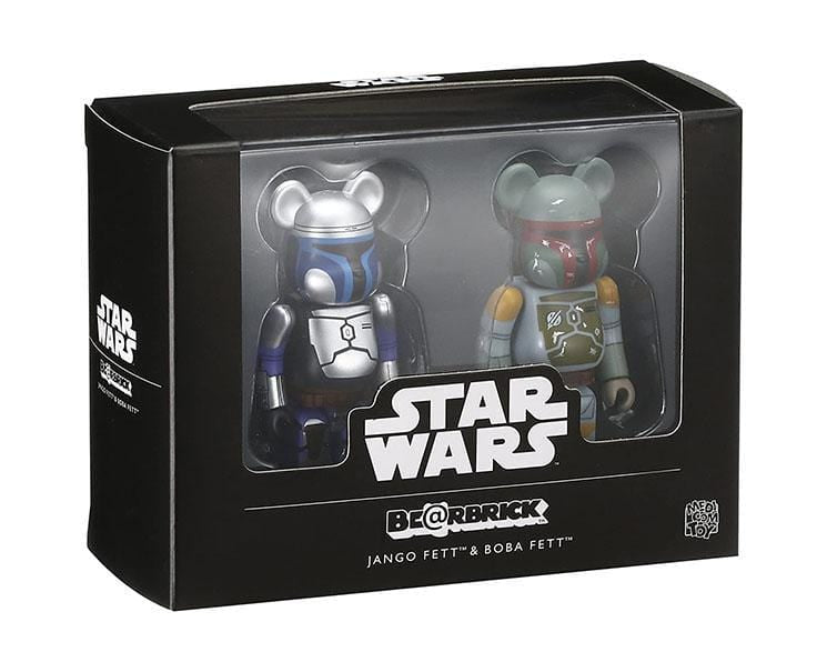 Star Wars X Bearbrick: Jango Fett & Boba Fett 100%