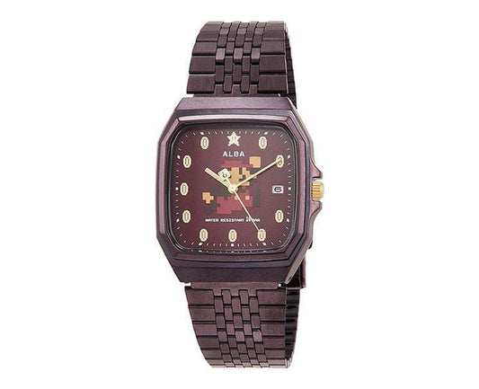 Super Mario X Alba Bordeaux Watch