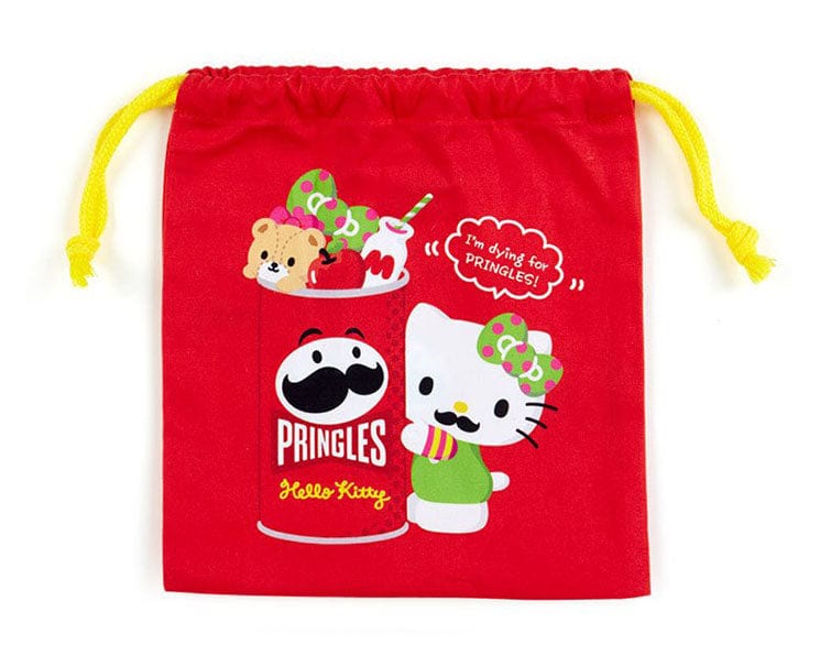 Pringles X Sanrio Hello Kitty Drawstring Pouch