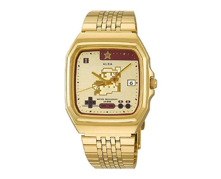 Super Mario X Alba Gold Watch