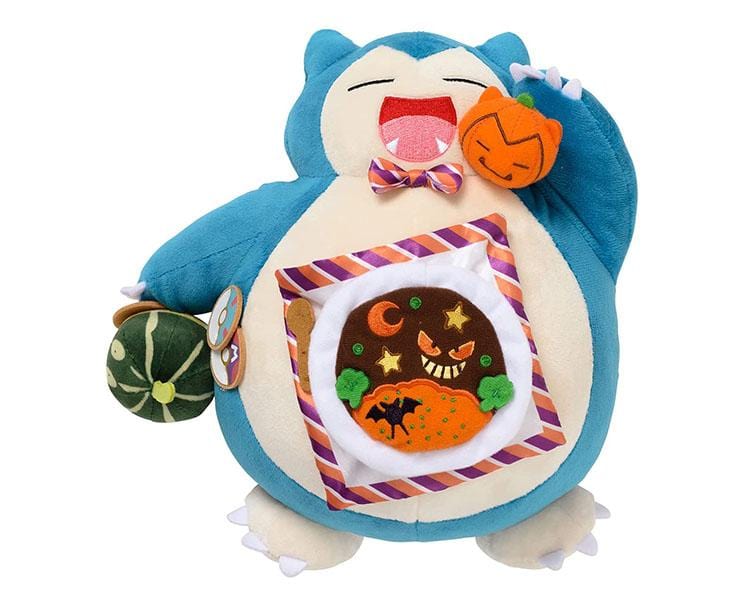 Pokemon Pumpkin Banquet Plush: Snorlax