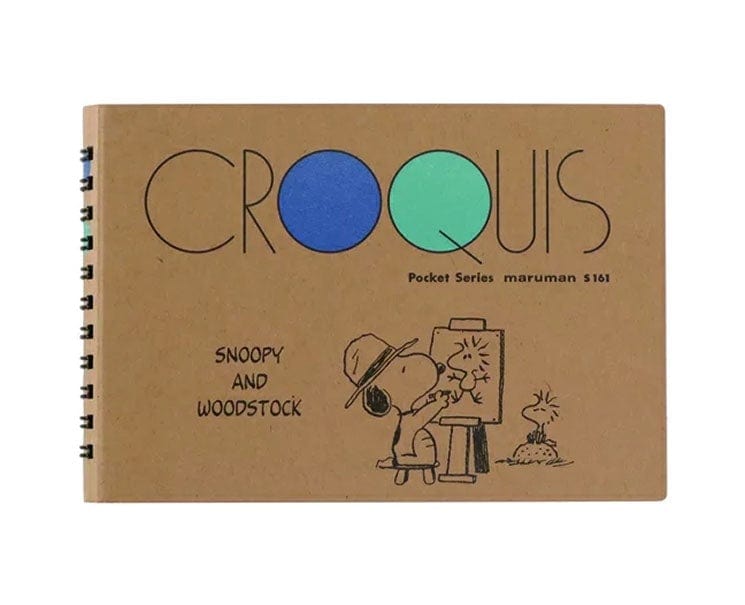 Snoopy Croquis Pocket Book