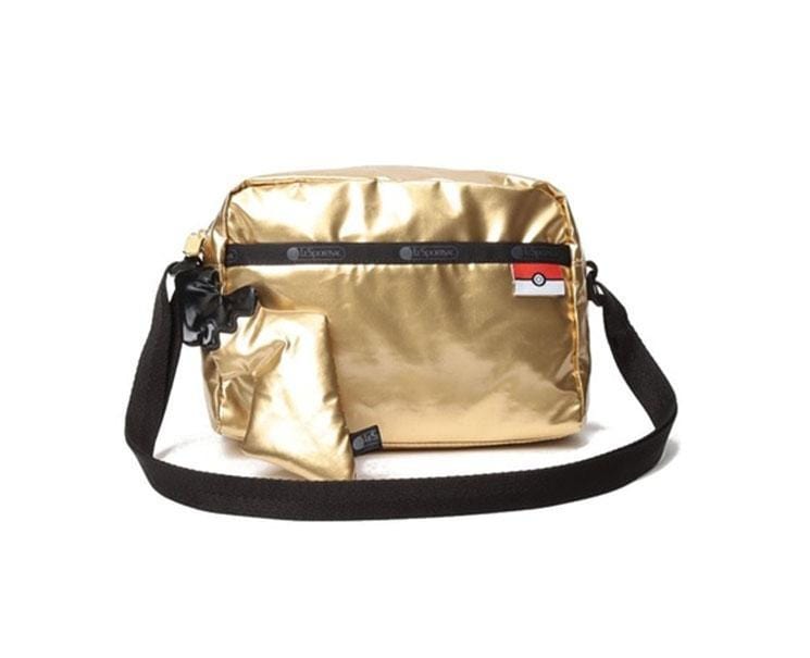 Lesportsac X Pokemon Messenger Bag: Gold Pikachu