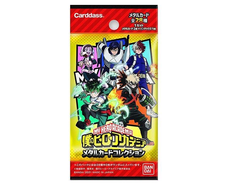 My Hero Academia Metal Cards Single Pack