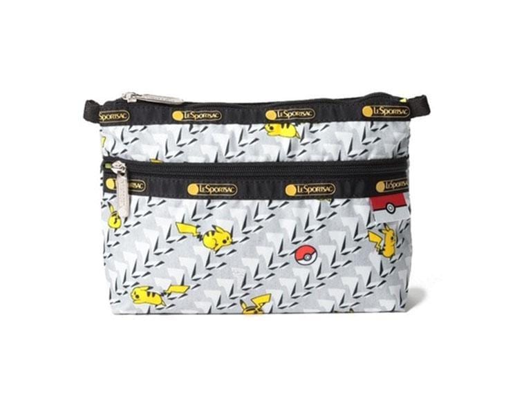 Lesportsac X Pokemon Double Zip Pouch: Pikachu