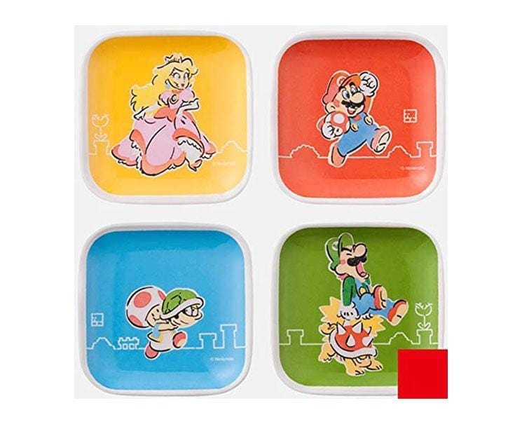 Super Mario Mini Plate Set