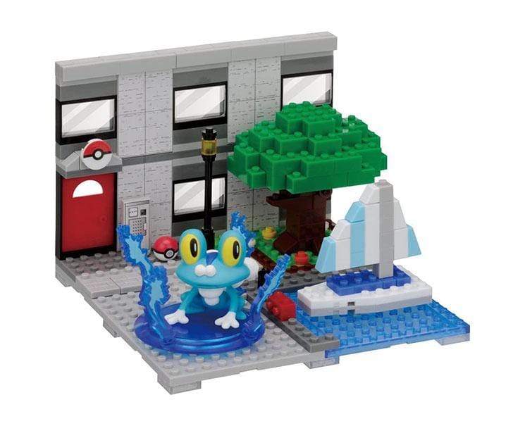 Pokemon Nanoblock: Froakie's Yacht Harbor