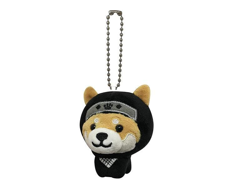 Travel Shiba Inu Plush Key Holder: Ninja