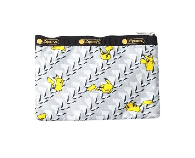 Lesportsac X Pokemon Triple Zip Pouch: Pikachu