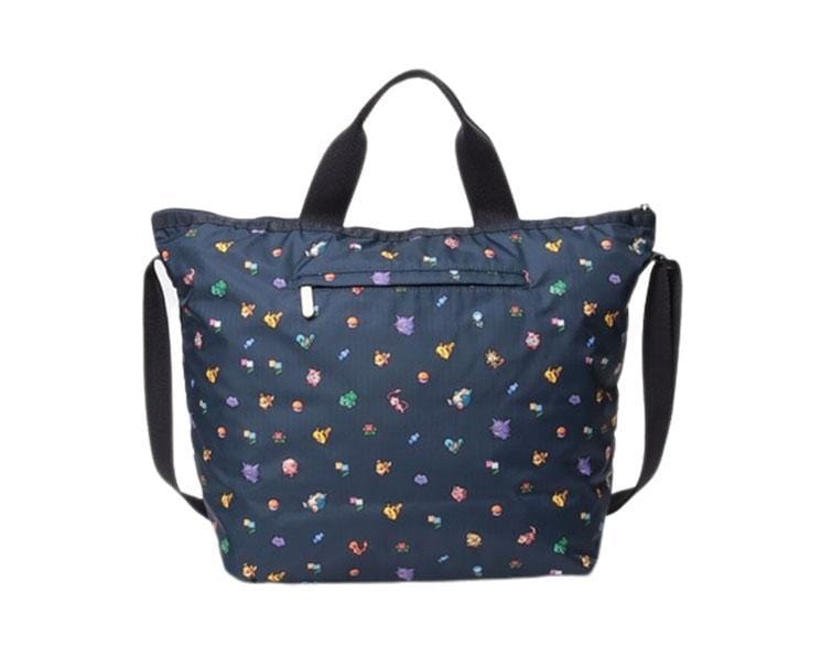 Lesportsac X Pokemon Large Bag: Pokemon & Flowers