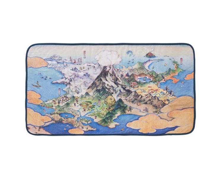 Pokemon Legends Arceus Blanket: Sinnoh Region Map