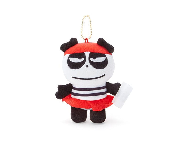 Sanrio Treasure Hunting Mascot Keychain: Panda Badtz Maru