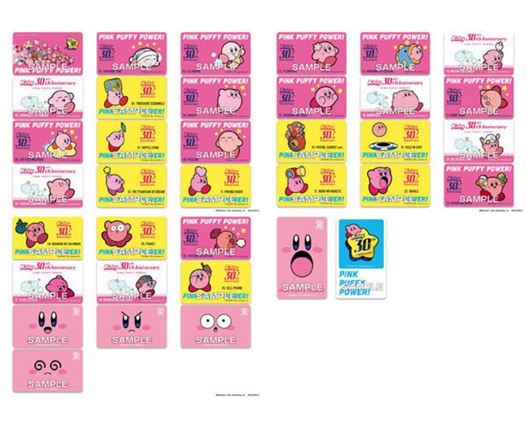 Kirby 30Th Anniversary: Sticker & Gum Pack