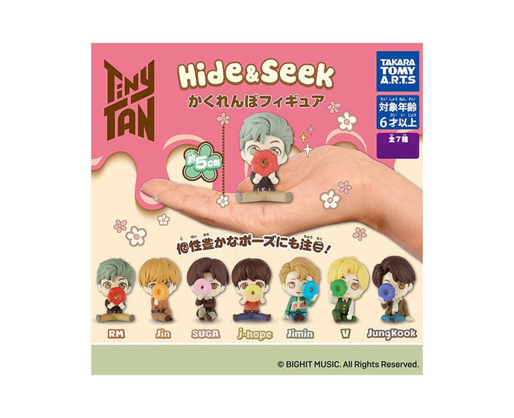 Tinytan Bts: Hide & Seek Figure Gachapon