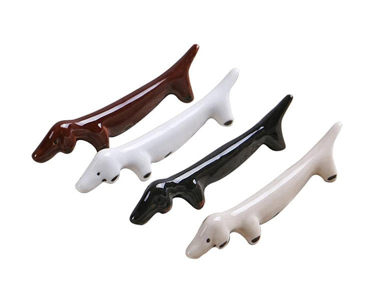 Dachshund Shaped Chopstick Rest