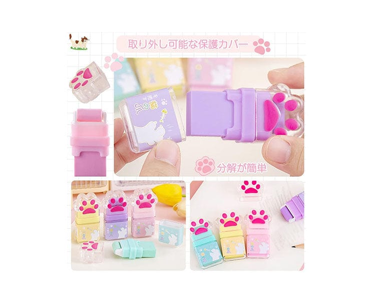 Neko Roller Eraser Set of 4