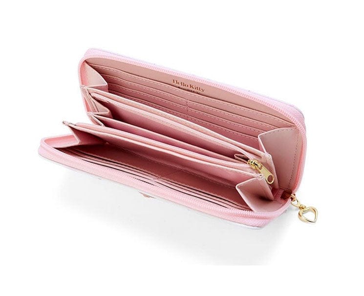 Hello Kitty 50th Anniversary Long Wallet: Pink