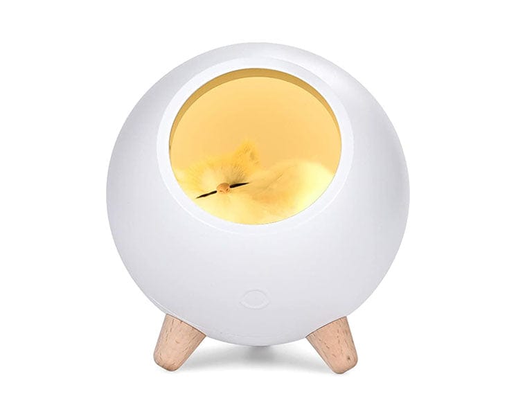 Sleeping Cat Mood Lamp: White