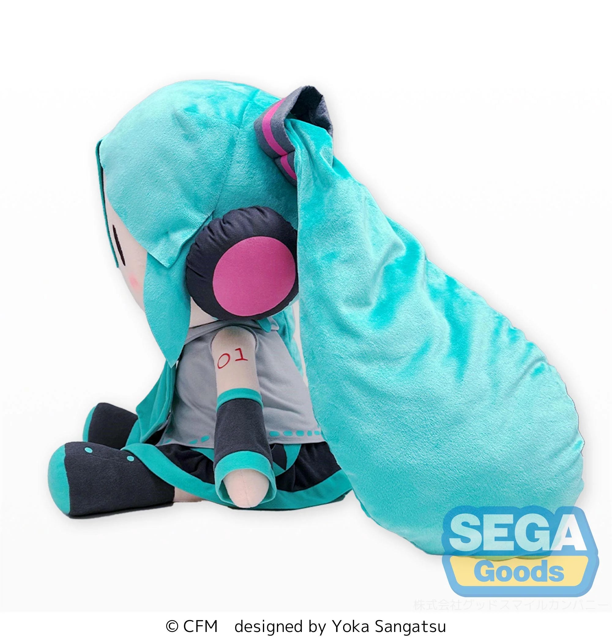 Character Vocal Series 01: Hatsune Miku - Hatsune Miku Dodeka Jumbo Plushie SEGA