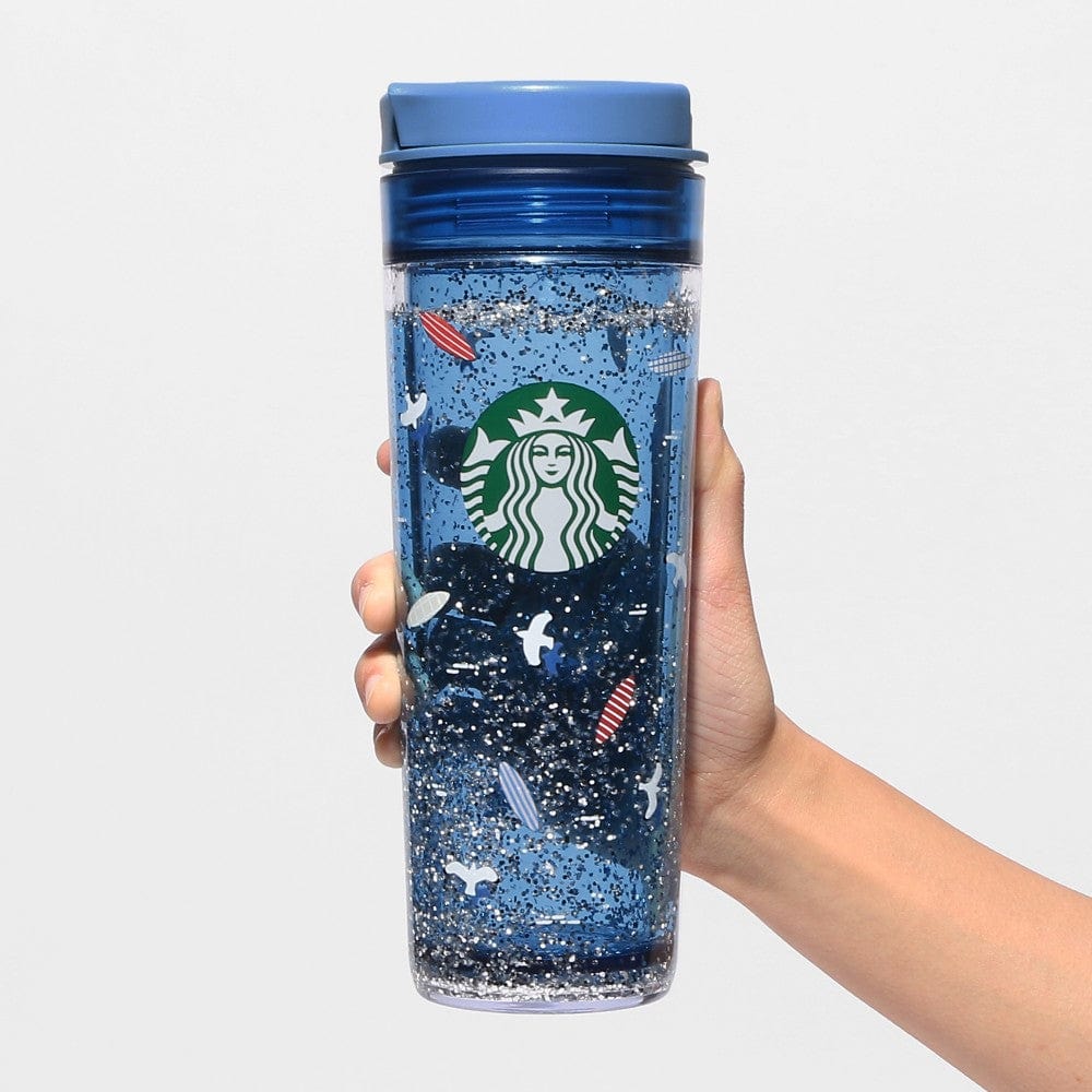 Starbucks Japan Seaside Gateway Glitter Tumbler – Hello Japan