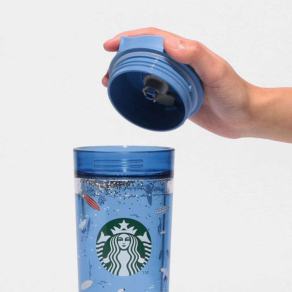 Starbucks Japan Seaside Gateway Glitter Tumbler – Hello Japan