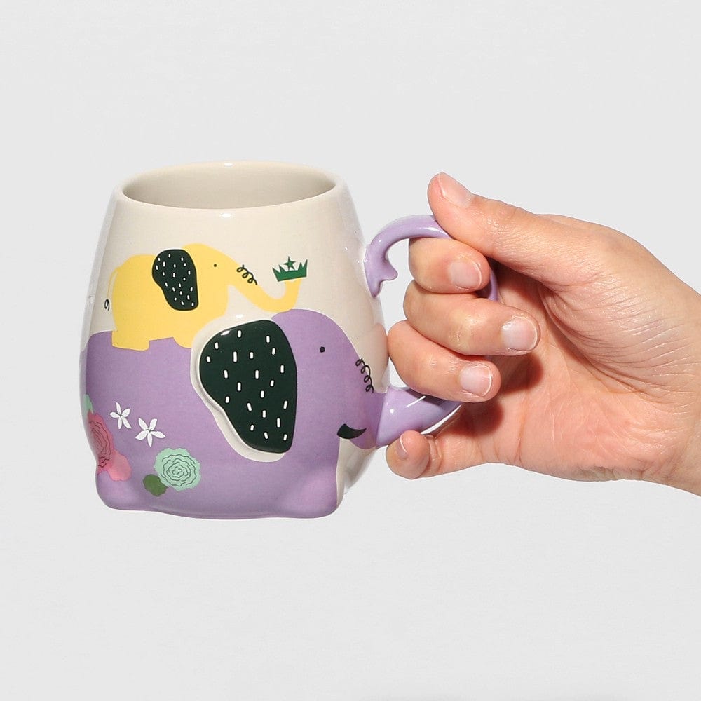 Starbucks Japan Mother's Day Elephant Carnation Mug