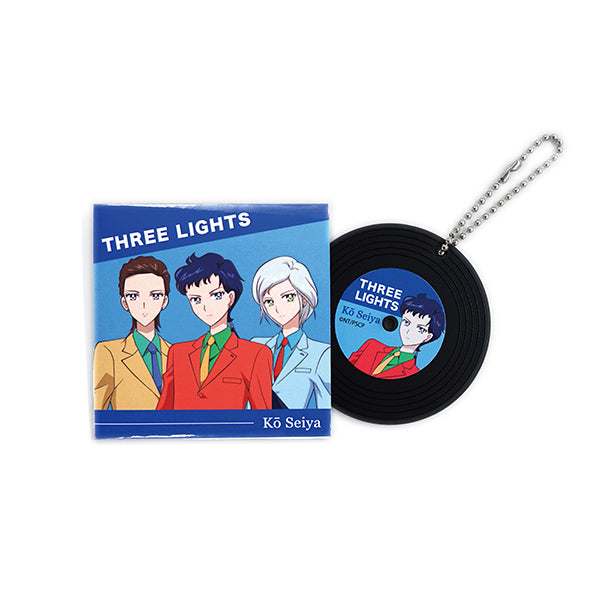 Sailor Moon Original Record-Style Key Ring: Three Lights, Hikaru Hoshino-1