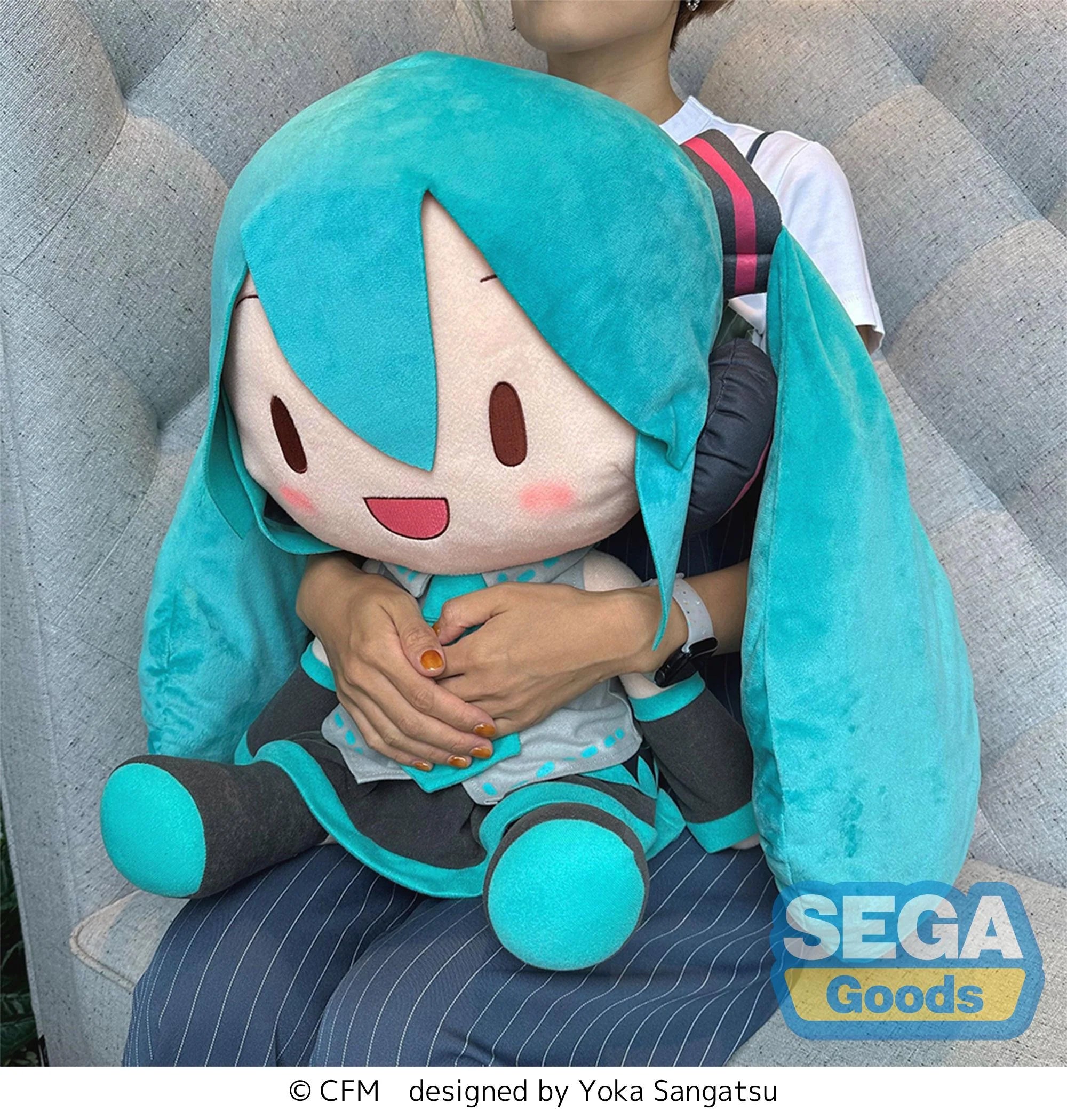 Character Vocal Series 01: Hatsune Miku - Hatsune Miku Dodeka Jumbo Plushie SEGA