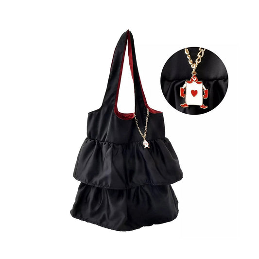 Disney Queen of Hearts & Ace Tote Bag w/ Charm