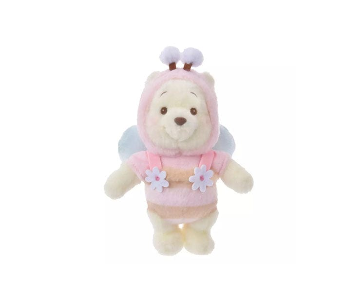 Winnie the Pooh Keychain Plush: Pooh (Pink)