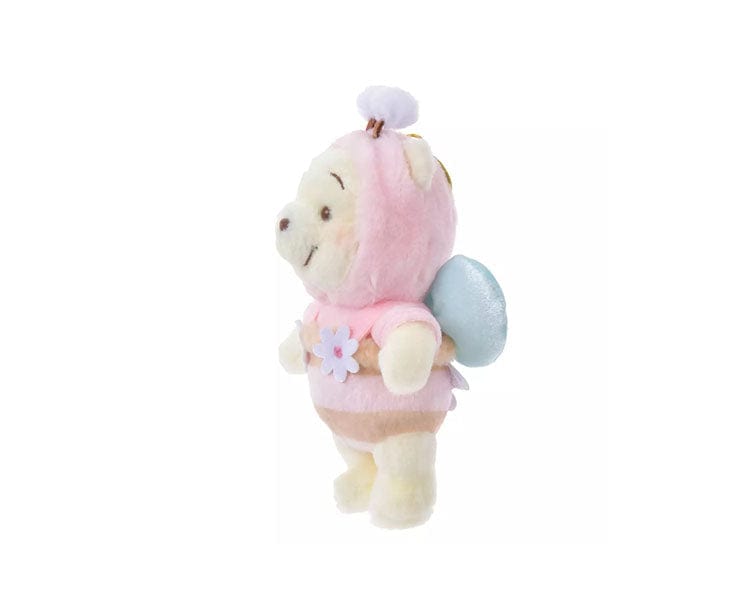 Winnie the Pooh Keychain Plush: Pooh (Pink)