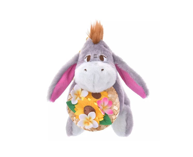 Winnie the Pooh Keychain Plush: Eeyore with Hat